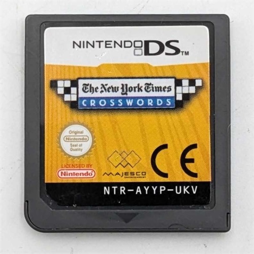 New York Times Crosswords - Cartridge - Nintendo DS (ENG) (A Grade) (Used)